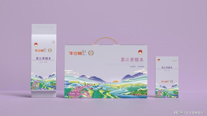 牛三碗打造独特有机杂粮食品包装麻将胡了游戏北京西林设计助力(图1)